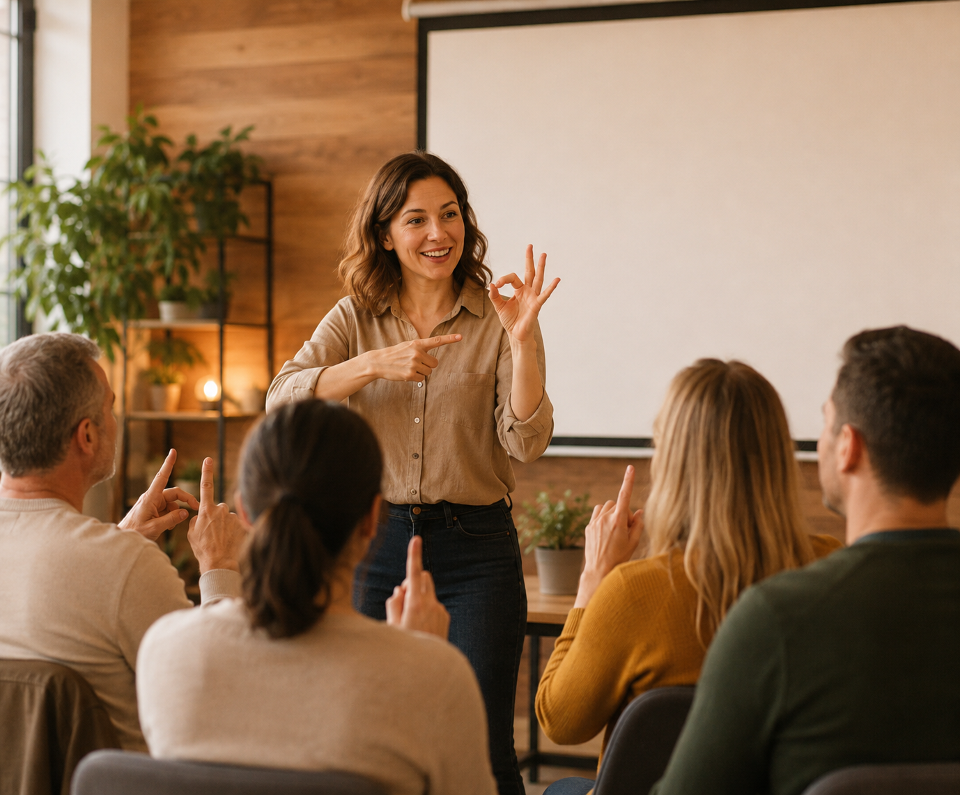 Atelier de sensibilisation en langue des signes