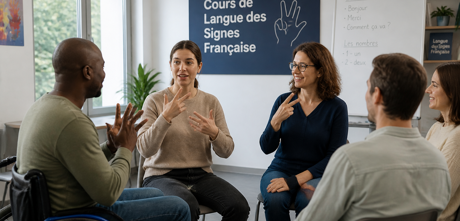 Accompagnement en milieu professionnel avec LSF