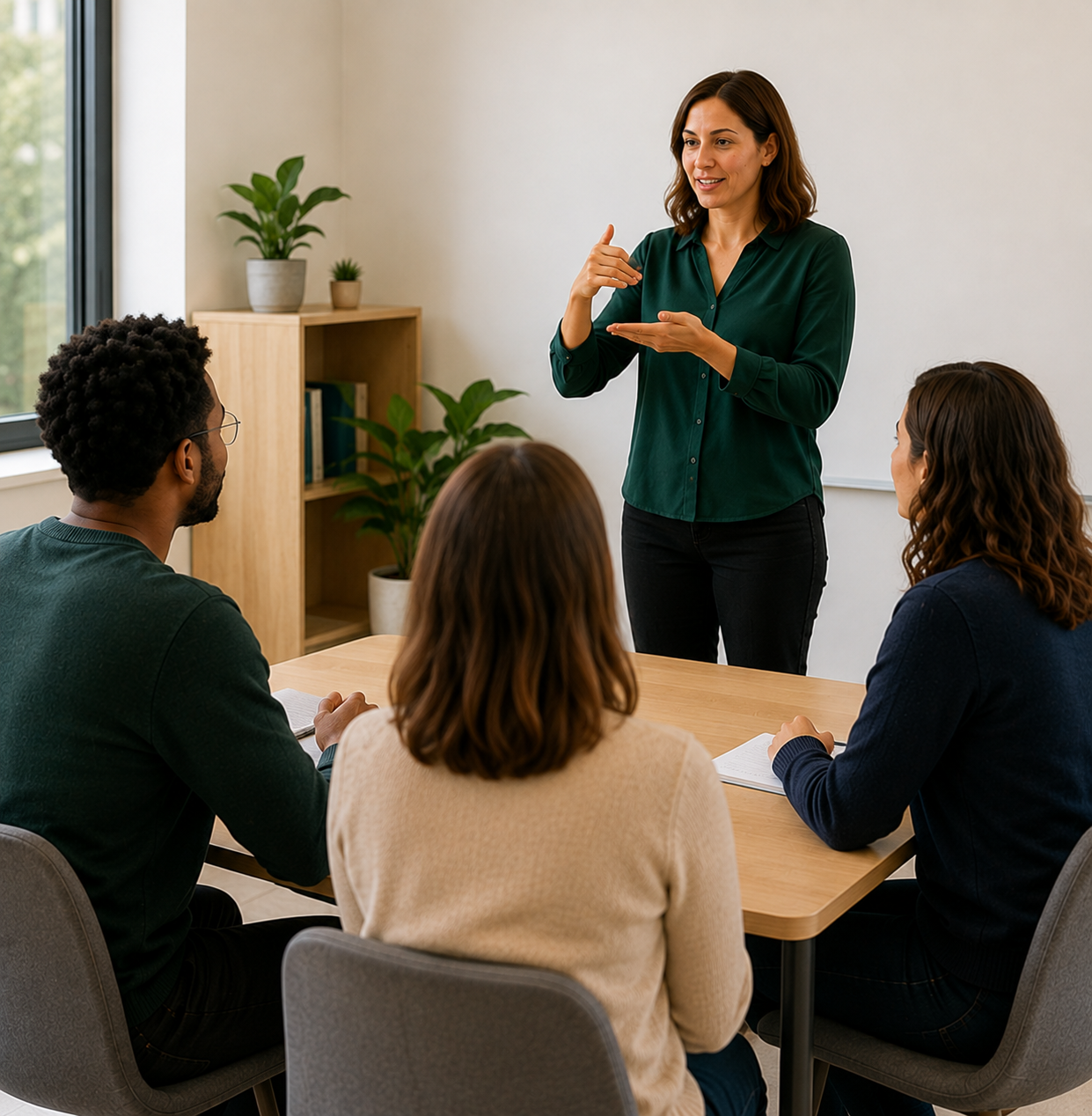 Formation LSF et sensibilisation à la culture sourde en groupe